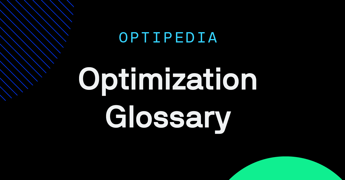 Optimization glossary of CRO terms & acronyms - Optimizely