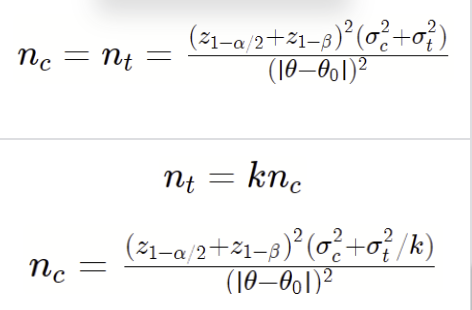 Pre group sample size 2