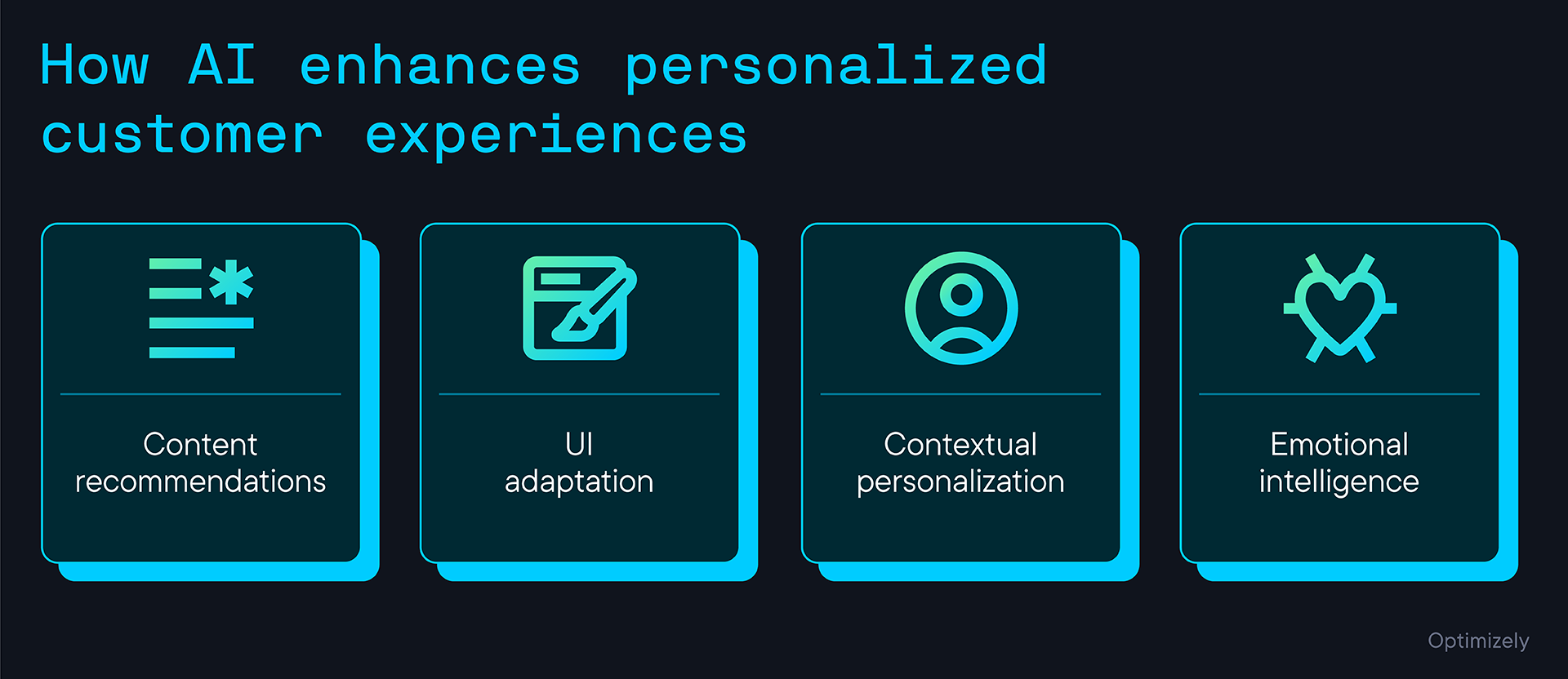 how AI personalizes and enhances user experience