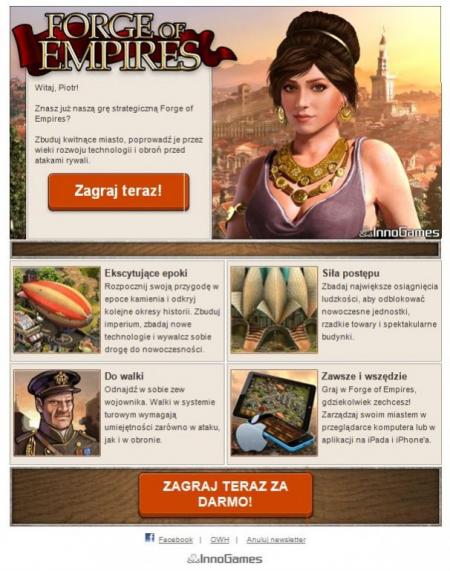 Forge of empires homepage