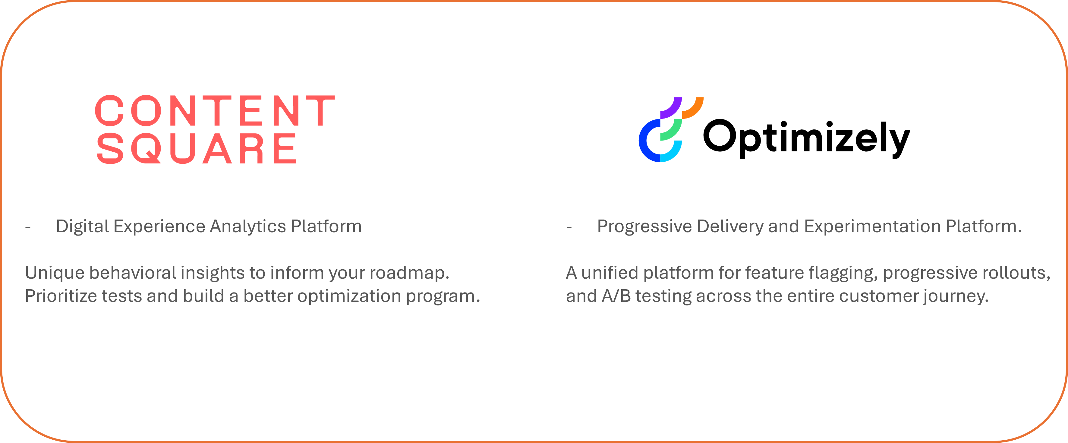 CS and Opti Overview