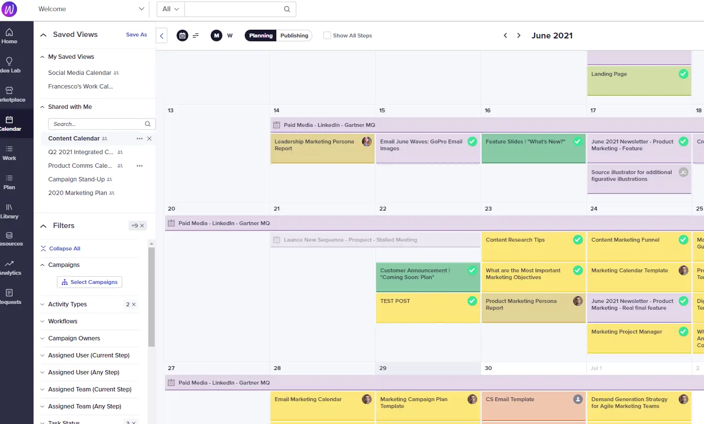 What is a content calendar? - Optimizely